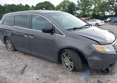 2013 Honda Odyssey Ex from USA, damaged, VIN 5FNRL5H41DB010398